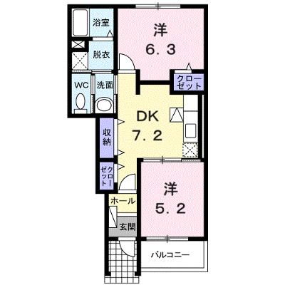 エレガンテ・アロッジオＫ 102【管理NO：1-017087301-01020】 ★家具家電は申し込み後に搬入しますの物件画像