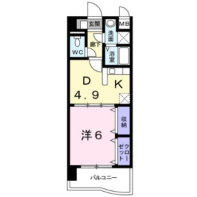 レルベ保田窪 207【管理NO：1-013145501-02060】 ★家具家電は申し込み後に搬入します★の物件画像