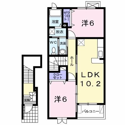 アルモニー，ＫＳ 203【管理NO：1-012719901-02030】 ★家具家電は申し込み後に搬入します★の物件画像
