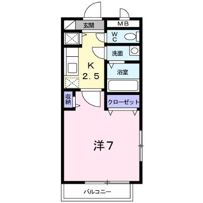 エスポワール御幸 201【管理NO：1-011944201-02010】 ★家具家電は申し込み後に搬入しますの物件画像