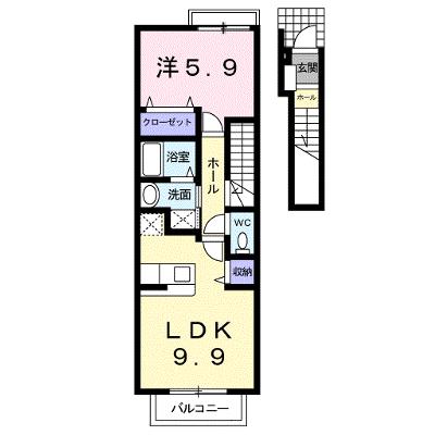 サンモールけやき通りＡ 202【管理NO：1-011802301-02020】 ★家具家電は申し込み後に搬入しますの物件画像