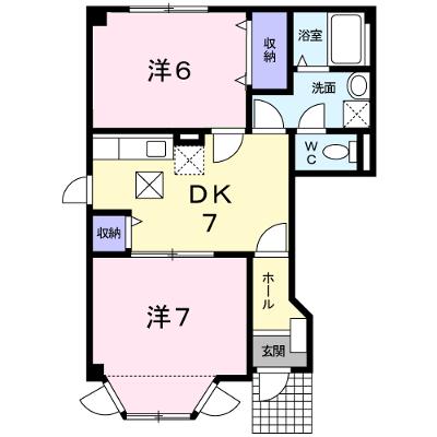クレールみゆき 101【管理NO：1-011468001-01010】 ★家具家電は申し込み後に搬入します 2026年08月下旬入居可能の物件画像