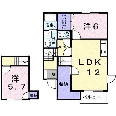 プラーノイースト 203【管理NO：1-010294901-02030】 ★家具家電は申し込み後に搬入しますの物件画像