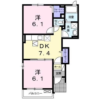 ヌーベル・カーサⅡ 101【管理NO：1-017707502-01010】 ★家具家電は申し込み後に搬入しますの物件画像
