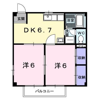 ＮＥＷＣＩＴＹ参番館 205【管理NO：1-005009601-02040】 ★家具家電は申し込み後に搬入しますの物件画像