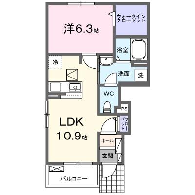 グランデュール　Ｎ　ファインⅡ 101【管理NO：1-027338502-01010】 ★家具家電は申し込み後に搬入します★の物件画像