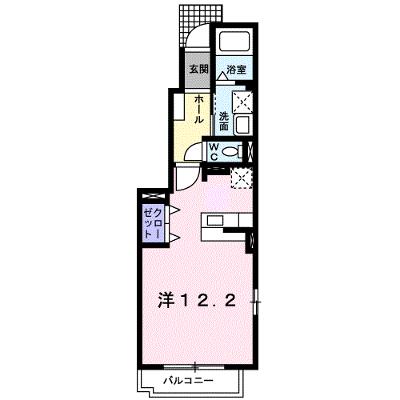 メゾン・オーブ　Ⅲ 101【管理NO：1-017875502-01010】 ★家具家電は申し込み後に搬入します★の物件画像