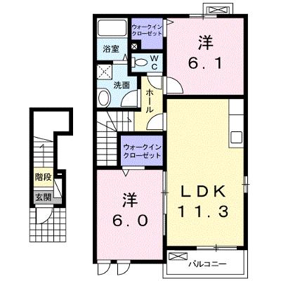 マリアンナ 202【管理NO：1-017176001-02020】 ★家具家電は申し込み後に搬入しますの物件画像