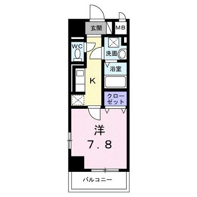 サンライズ　江平中町 108【管理NO：1-027941301-01080】 ★家具家電は申し込み後に搬入しますの物件画像