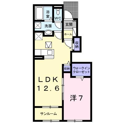 ＰＬＡＩＮ　桃の木 102【管理NO：1-025846401-01020】 ★家具家電は申し込み後に搬入しますの物件画像