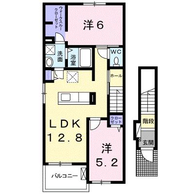 フェリーチェ　リノ 201【管理NO：1-024430701-02010】 ★家具家電は申し込み後に搬入します★の物件画像