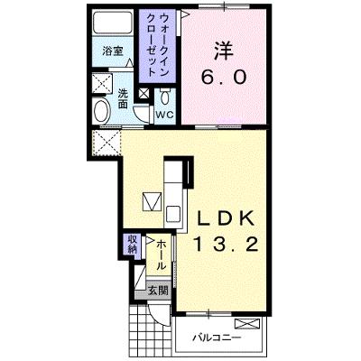 アパートメント高洲５３６　Ⅰ 103【管理NO：1-024324201-01030】 ★家具家電は申し込み後に搬入します★の物件画像