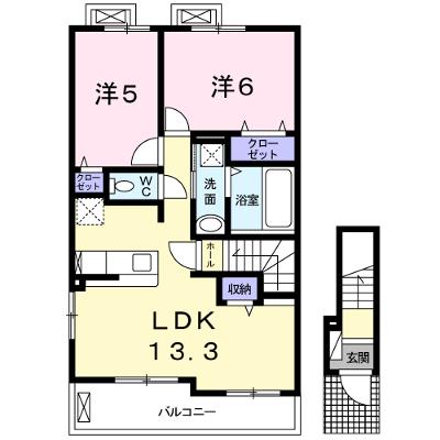 プランドールＭ　Ⅶ 201【管理NO：1-023889802-02010】 ★家具家電は申し込み後に搬入します★の物件画像