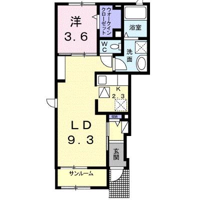 ブエナビスタ 101【管理NO：1-023609701-01010】 ★家具家電は申し込み後に搬入しますの物件画像