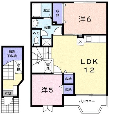 ピュアドリ－ムⅡ 202【管理NO：1-010235502-02020】 ★家具家電は申し込み後に搬入しますの物件画像