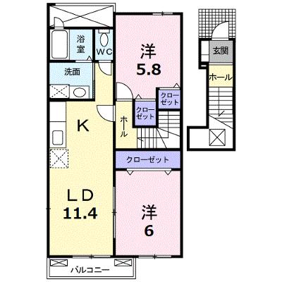 クレメントハウス 202【管理NO：1-015483301-02020】 ★家具家電は申し込み後に搬入しますの物件画像