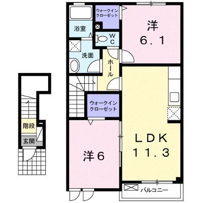 レバンテＢ 202【管理NO：1-016683602-02020】 ★家具家電は申し込み後に搬入しますの物件画像