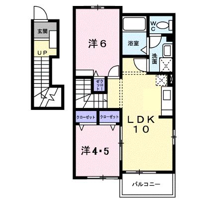 リオ・ラド・パティオ　Ａ 201【管理NO：1-012674001-02010】 ★家具家電は申し込み後に搬入します★の物件画像