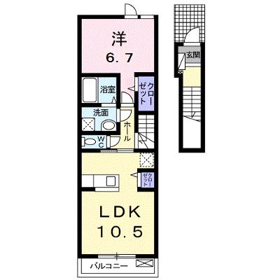 ラビリア 202【管理NO：1-023243001-02020】 ★家具家電は申し込み後に搬入します★の物件画像