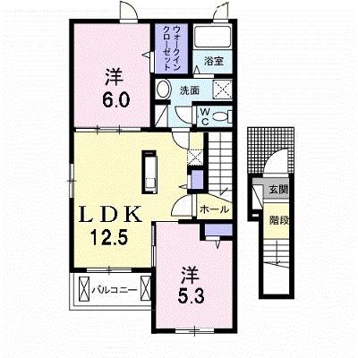 サニープラシードⅡ 204【管理NO：1-021335501-02040】 ★家具家電は申し込み後に搬入します★の物件画像