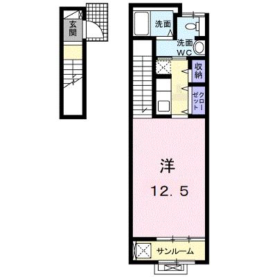 Ｅａｓｔａｖｅｎｕｅ 204【管理NO：1-020979001-02040】 ★家具家電は申し込み後に搬入します★の物件画像