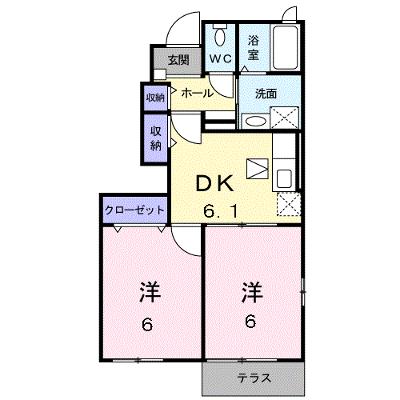 メゾン・ド・スリールⅠ 101【管理NO：1-014551101-01010】 ★家具家電は申し込み後に搬入します★の物件画像