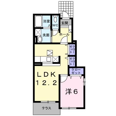 サンリットガ－デンＡ 101【管理NO：1-013633301-01010】 ★家具家電は申し込み後に搬入します★の物件画像