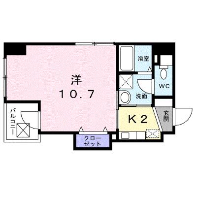 クレスト呉服町 403【管理NO：1-013220601-04030】 ★家具家電は申し込み後に搬入します★の物件画像