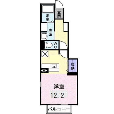 エレガント・ユ－ 104【管理NO：1-012946401-01040】 ★家具家電は申し込み後に搬入しますの物件画像