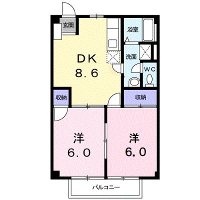 フォレット千代 202【管理NO：1-007681701-02020】 ★家具家電は申し込み後に搬入します★ ★2026年09月上旬入居可能★の物件画像