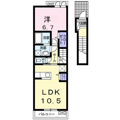 サンリット・Ｋ 203【管理NO：1-021505301-02030】 ★家具家電は申し込み後に搬入しますの物件画像