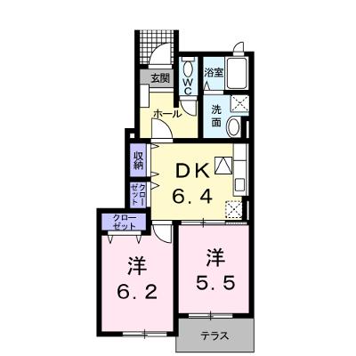 カーサ金峰Ａ 103【管理NO：1-015315701-01030】 ★家具家電は申し込み後に搬入します 2026年07月下旬入居可能の物件画像