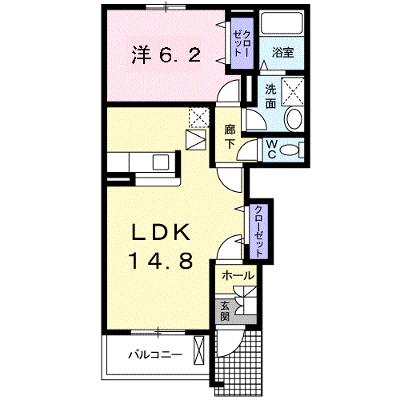 ゆう＆ふじＡ 102【管理NO：1-014616101-01020】 ★家具家電は申し込み後に搬入しますの物件画像