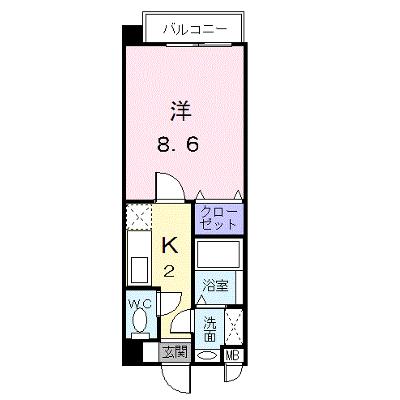リバ－ガ－デンＦ 207【管理NO：1-012570901-02070】 ★家具家電は申し込み後に搬入しますの物件画像