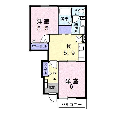 ハーモニーＫⅡ 102【管理NO：1-011918702-01020】 ★家具家電は申し込み後に搬入しますの物件画像