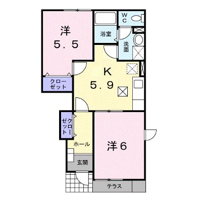 リバーロードＹⅠ 103【管理NO：1-011758901-01030】 ★家具家電は申し込み後に搬入します★の物件画像