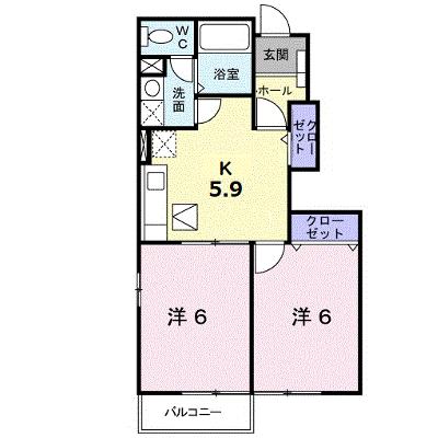 ニーロクセブンⅡ 102【管理NO：1-010602602-01020】 ★家具家電は申し込み後に搬入しますの物件画像
