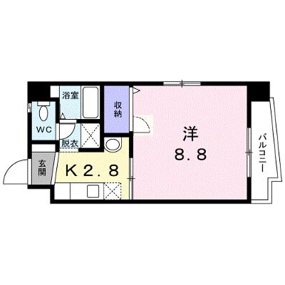 シャロム 301【管理NO：1-009438001-03010】 ★家具家電は申し込み後に搬入しますの物件画像