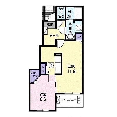 ベル　シュエットⅡ 103【管理NO：1-021679402-01030】 ★家具家電は申し込み後に搬入しますの物件画像