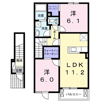 カーサ・ステラ　Ｂ棟 202【管理NO：1-021484502-02020】 ★家具家電は申し込み後に搬入します 2026年08月中旬入居可能の物件画像