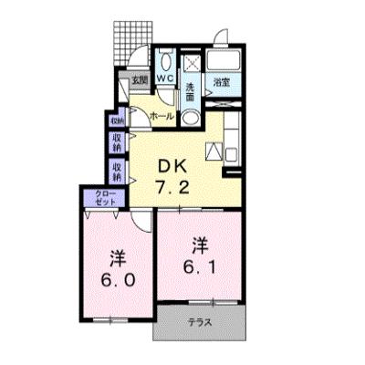 メゾンエスポワールⅠ 102【管理NO：1-017333101-01020】 ★家具家電は申し込み後に搬入しますの物件画像