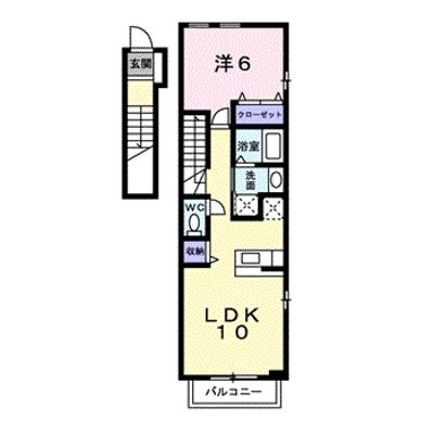 ラティーナ霧島Ⅰ 201【管理NO：1-013756401-02010】 ★家具家電は申し込み後に搬入しますの物件画像