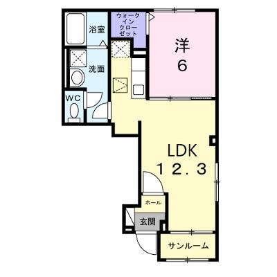 ベル・コリーヌⅠ 103【管理NO：1-026610101-01030】 ★家具家電は申し込み後に搬入します★ ★2026年10月上旬入居可能★の物件画像