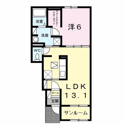 アルドール　アサヒ　Ⅱ 103【管理NO：1-022357702-01030】の物件画像