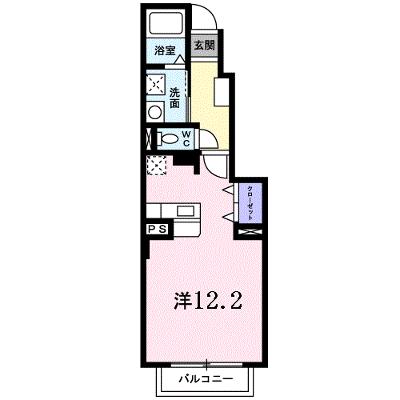 カーク　Ｂ棟 102【管理NO：1-018510302-01020】 ★家具家電は申し込み後に搬入します 2026年08月上旬入居可能の物件画像