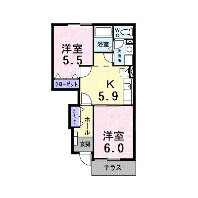 レイベルポート松元Ｂ棟 102【管理NO：1-012307302-01020】 ★家具家電は申し込み後に搬入します★の物件画像