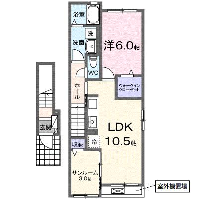 Ｓｅｒｅｎａ 205【管理NO：1-027361601-02040】 ★家具家電は申し込み後に搬入しますの物件画像