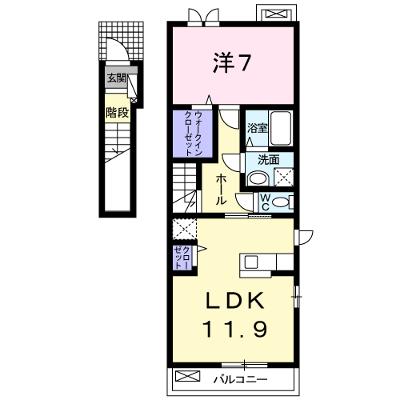 ブリッサ　ＮＴ 201【管理NO：1-020278901-02010】 ★家具家電は申し込み後に搬入しますの物件画像