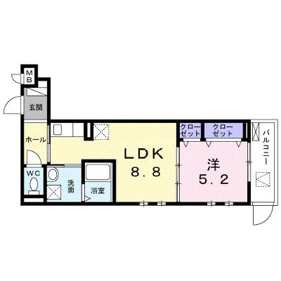 リバージュ　アネックス 205【管理NO：1-025373401-02040】 ★家具家電は申し込み後に搬入します 2026年07月下旬入居可能の物件画像