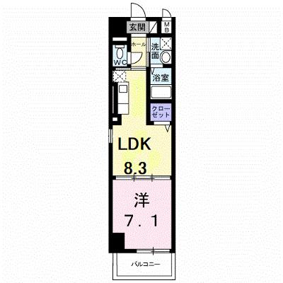 パークサイド法円坂 101【管理NO：1-016349301-01010】 ★家具家電は申し込み後に搬入します 2026年07月中旬入居可能の物件画像